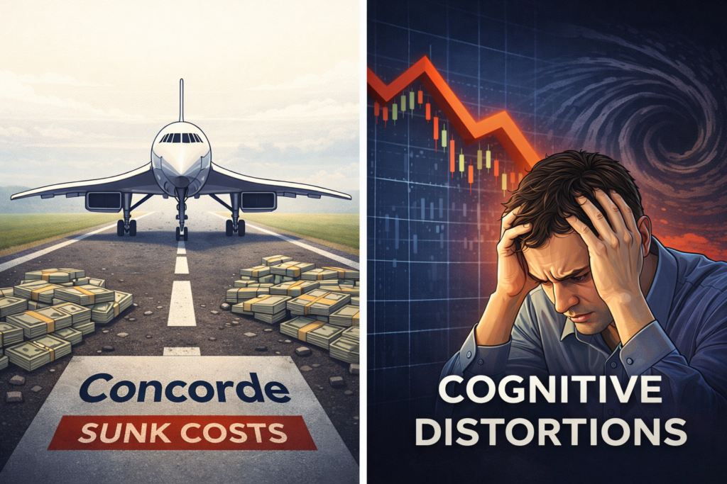 콩코드 효과와 투자 손실의 심리적 관성